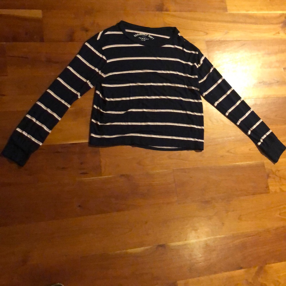 Long Sleeve Striped Tee